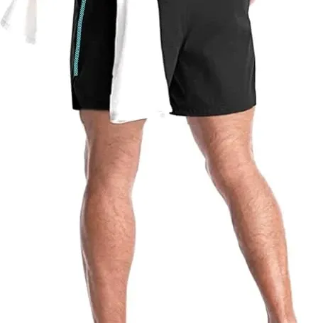 JUST RIDER Men’s Swim Shorts with Zipper Pocket | Quick Dry Swimming Trunks | Lightweight Beach & Pool Swimwear | Elastic Waist Sports Shorts for Swimming Mobile Image 2