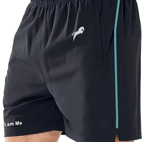 JUST RIDER Men’s Swim Shorts with Zipper Pocket | Quick Dry Swimming Trunks | Lightweight Beach & Pool Swimwear | Elastic Waist Sports Shorts for Swimming Mobile Image 3