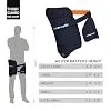 moonwalkr Thigh Guard 2.0 Protective Gear for Batter’s Height (5’4”- 5’8”) Cricket Thigh Pad Cricket Accessories & Equipment Safeguarding Both Your Outer and Inner Thighs Blue (Medium, Left Hand) Mobile Image 3