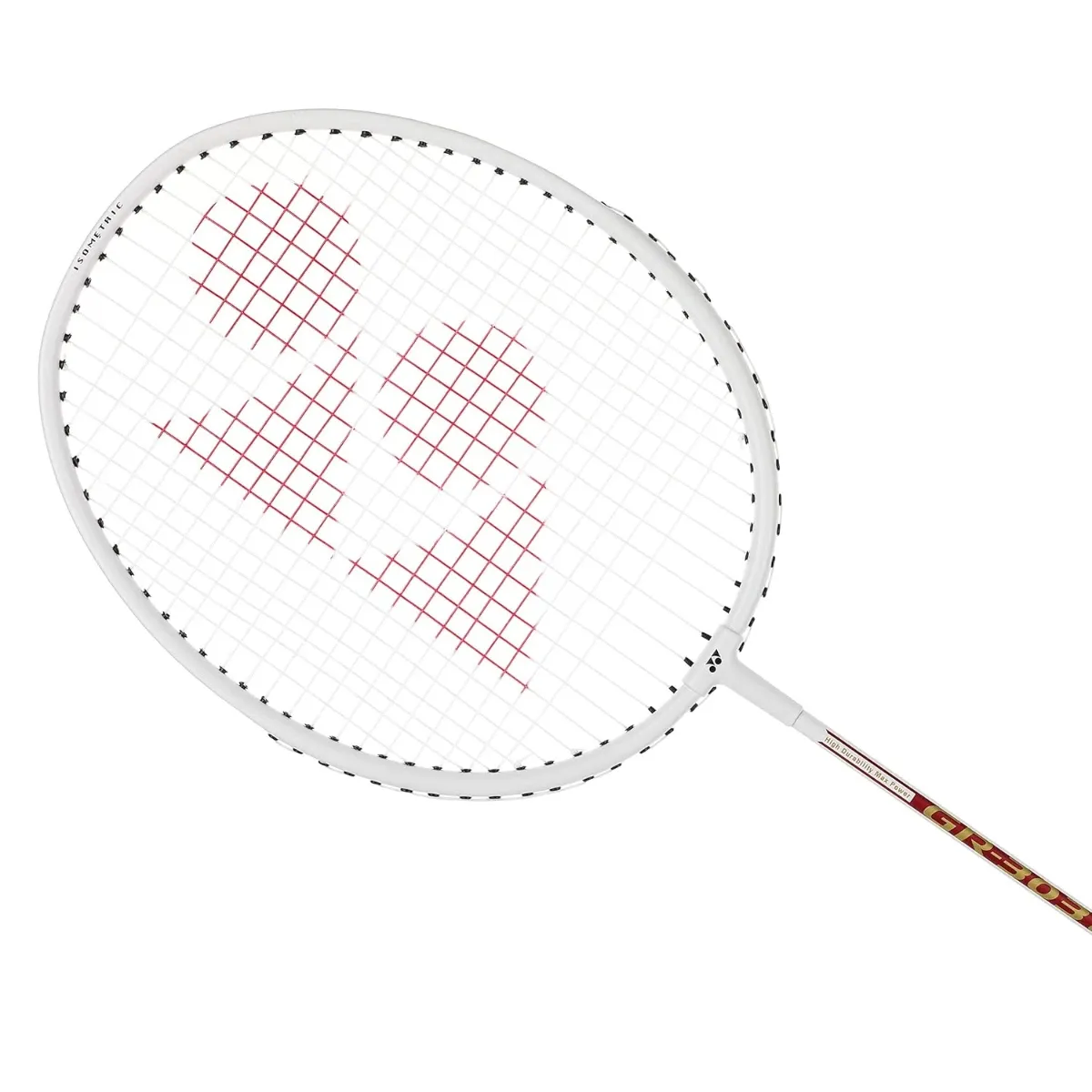 YONEX GR 303i Aluminium Strung Badminton Racket with Full Racket Cover (White) | For Beginners | 83 grams | High Durability Mobile Image 3