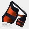moonwalkr Thigh Guard 2.0 Protective Gear for Batter’s Height (5’4”- 5’8”) Cricket Thigh Pad Cricket Accessories & Equipment Safeguarding Both Your Outer and Inner Thighs Blue (Medium, Left Hand)