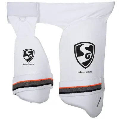 SG Ultimate (Combo) Right Hand Thigh Pads, Adult (Assorted) Thumbnail 1